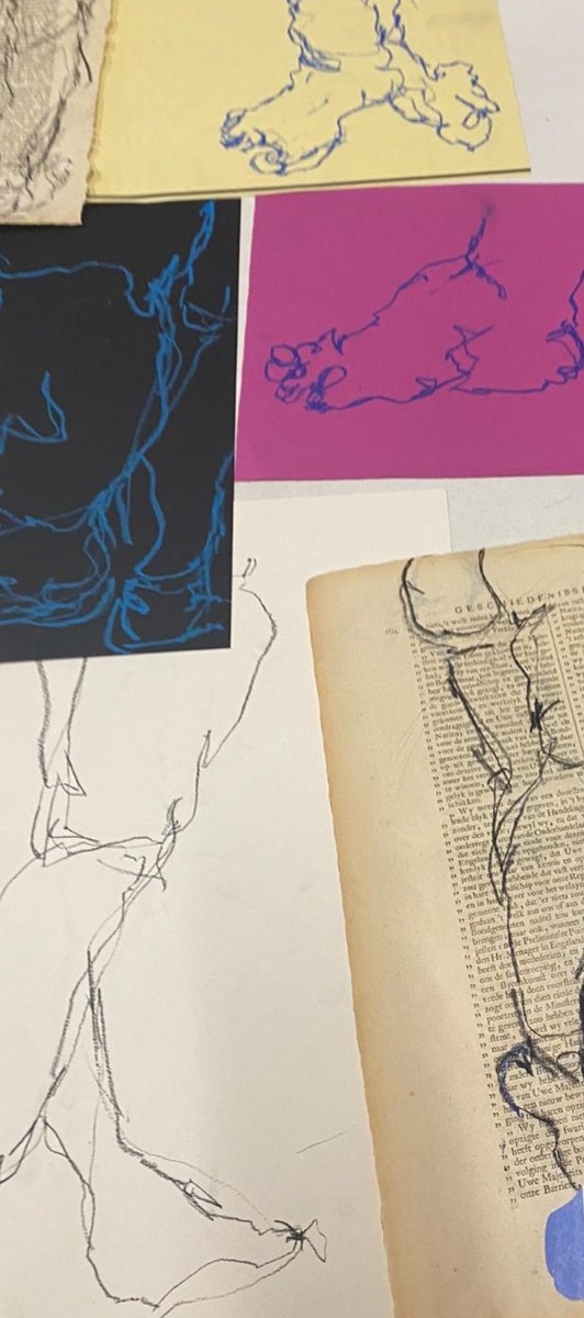 Sketches — Collection of figure studies in various media